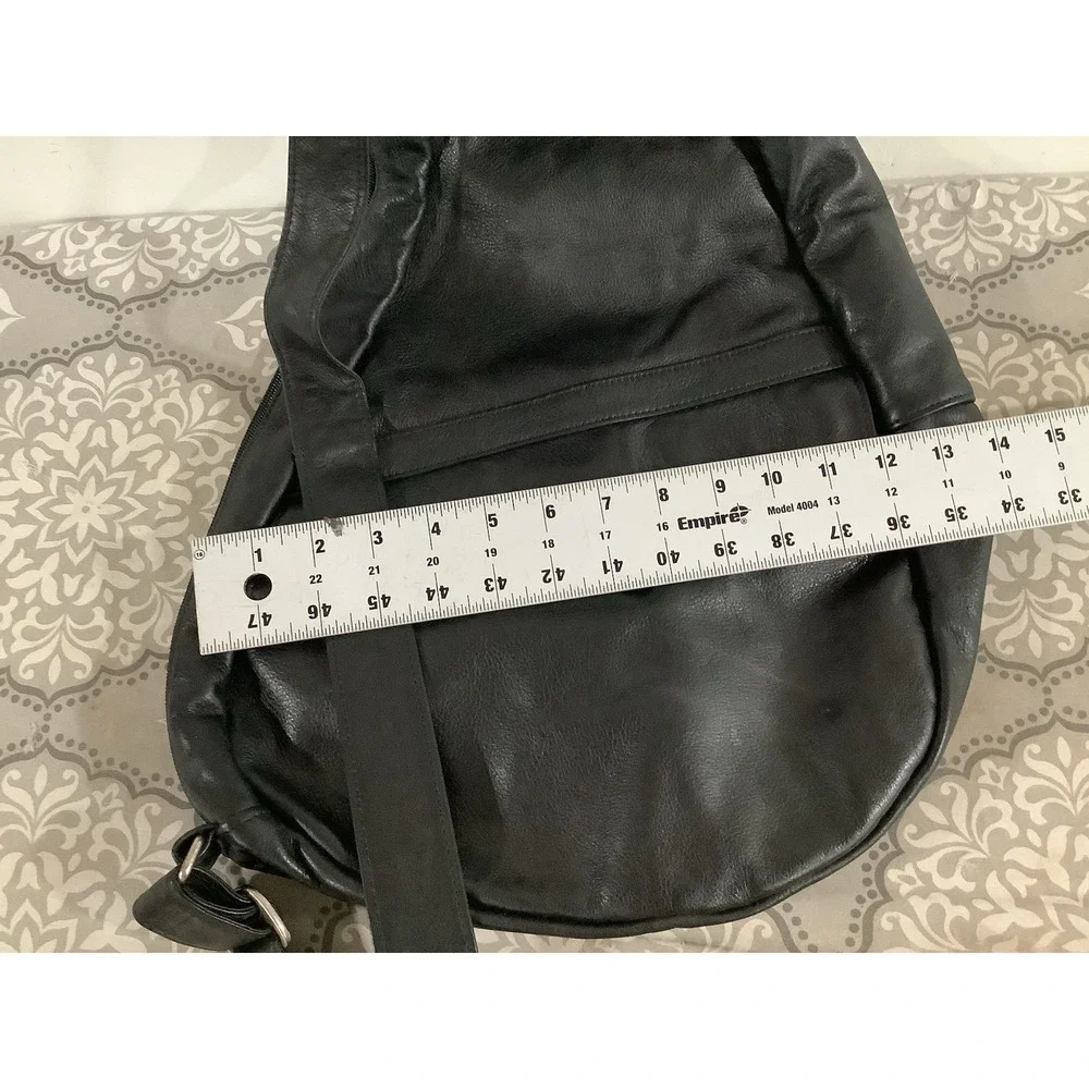 AmeriBag #363599 / Black Leather Sling Unisex